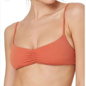 NWT Andie Symi Bikini Top Women's XL Cedar Swimwear Swim Vacation‎ Beach